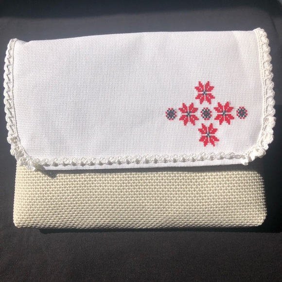 New unique hand embroidered clutch bag - Picture 2 of 6